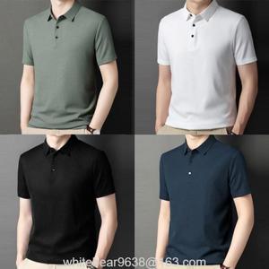 반팔 카라 스판 쿨 티셔츠 무지 골프 티 셔츠 와플 베이직 시원한 쾌적한