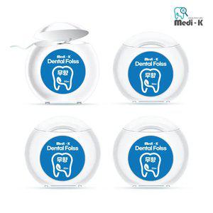 [메디케이] 끊어쓰는 치실 50m x 4 무향