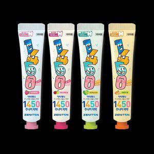 [내일도착]제니튼 1450 고불소 치약 40g, 혼합 4개입