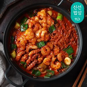 [프로즌] 8가지 재료, 부산식 원팩 낙곱새 2인분 1팩+1팩 (880g+880g)