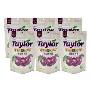 (소비기한 26.04.30) 테일러푸룬 유기농 건자두 65g x 6팩 /An