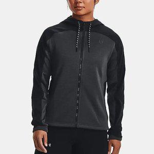 [언더아머] 여성 블랙 스웨킷 바람막이 재킷 UA Storm (1375127-001-K)