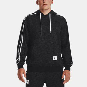 [언더아머] 남성 UA 에센셜 플리스 헤리티지 후디 (1373813-001-K)