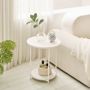 [가구레시피] 국내생산! 아르떼 소파 거실 침대 사이드테이블 침대협탁 원형 (4컬러)