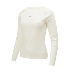 미즈노 여성 브러시드 런닝 긴팔 티셔츠 32YA380048