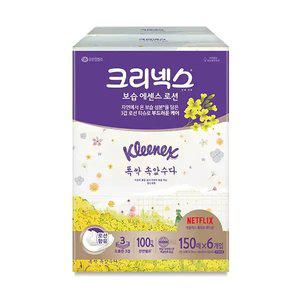 크리넥스x폭싹 속았수다 보습 에센스 로션 각티슈, 150매, 6입, 1개