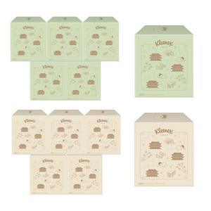 크리넥스 클래식 미니 미용티슈 2겹, 230매, 12개