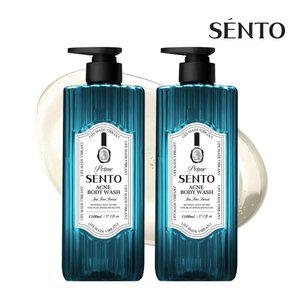 센.토 프라임 보.타니컬 시카 여드름 바디워시 티트리포레스트향 1100ml 2개