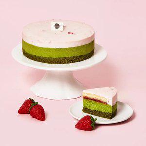 오설록 스트로베리 그린티 케이크, 1개