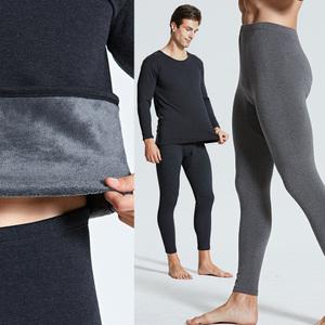 남자 두꺼운 융기모 내복 겨울 방한 군인 발열 바지 동 내의 상의 하의 기모 보온 등산