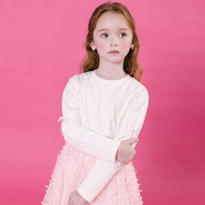 [아이러브제이] 피르 소매 리본 티 JWWTO18