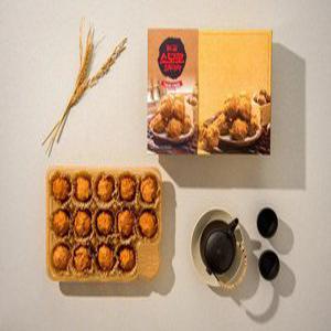 [천안호두과자 본점] 수제 우리밀 튀김소보로 호두과자 14개