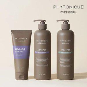 피토니끄 프로 리바이탈 탈모샴푸 2종 택1 500ml+트리트먼트 200ml SET (중건성/지성용