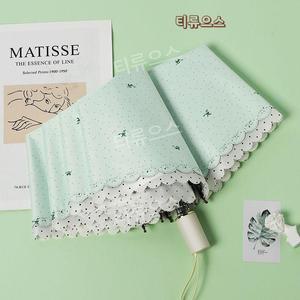 플라워 디자인 일본 암막 양산 우산 소옥 자외선 양우산 티류으스