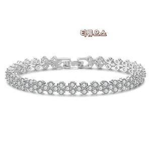 모아사나이트 모나사이트 모사나이트 테니스 팔찌 925 실험실 다이아몬드 모이사 티류