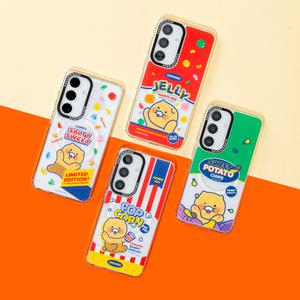 카카오프렌즈 갤럭시S25 시리즈 스낵 클리어 맥세이프 케이스(갤럭시S25플러스,S25울트