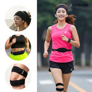 러닝 헤어밴드/무릎보호대/UV차단마스크 외 용품 모음