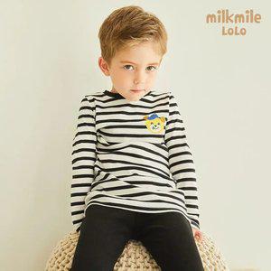 [밀크마일로로] 꾸러기베어스트라이프상하복