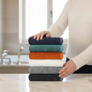 송월타올 항균 코마사40수 뱀부얀타월 무지수건