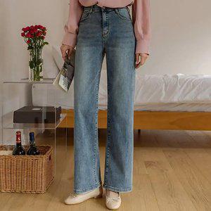 꿀스판 롱다리핏 와이드진 (숏/롱) (기모버전추가)