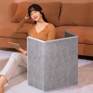 샤오미 미홀 사무용 접이식 발난로 파티션 히팅패드 풋워머 전기히터 한국형코드