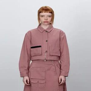 여성 크롭 데님 자켓_5K62612