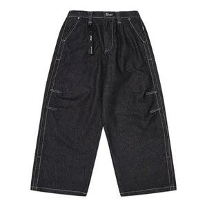 여성 에센셜 와이드 데님 팬츠_5K62613