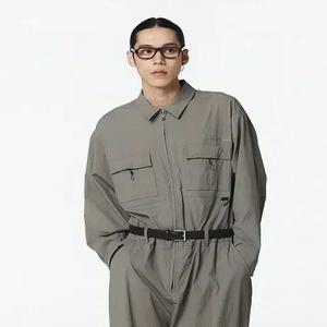 유니 벨트 점프 수트 (카키)_5LG2912