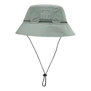 유니 오프로드 립 스트링 버킷햇 (그레이시 카키)_5LG7423
