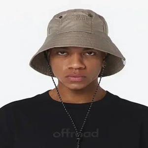 유니 오프로드 GLAZED 포켓 버킷햇 (다크 베이지)_5LG7422