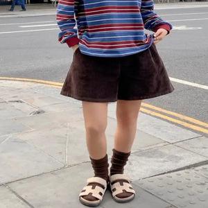 카카오닙스 코듀로이 밴딩 반바지 (2color)