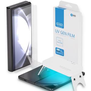 화이트스톤 돔 갤럭시 Z폴드5 UV GEN 외부 액정 보호필름 경화기 포함 2매