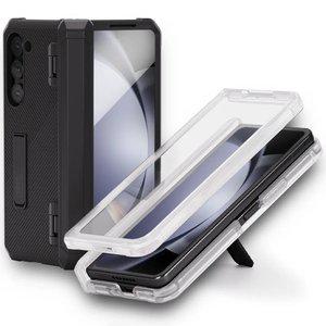 화이트스톤 돔 갤럭시 Z폴드5 에스쿠도 아머 일체형 힌지 보호 케이스