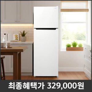 캐리어 255L 화이트 2도어 일반냉장고 KRNT255WEM1