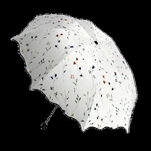 (1플러스1) UV 자외선차단 와일드 플라워 접이식 3단 미니 경량 우산 기능성 양산