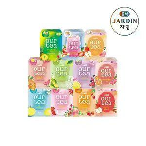 쟈뎅 아워티 셀렉션*2박스/24P/오렌지자몽블랙/레몬얼그레이/애플피치