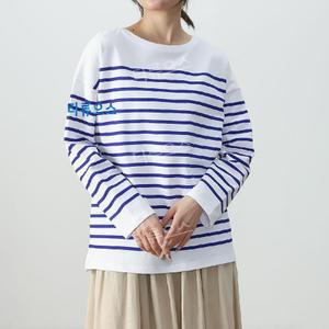 티류으스 하니 스트라이프 블루 티셔츠 푸른 산호초 일본 무대 공연 의상