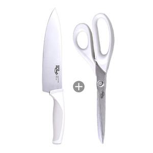 [35%+찜5%] 도루코 마린 베이지 칼가위세트(식도+가위)