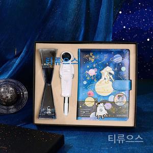 감성 인테리어 물시게 물멍 거품 모래시계 역중력  탁상 우주비행사 티류으스