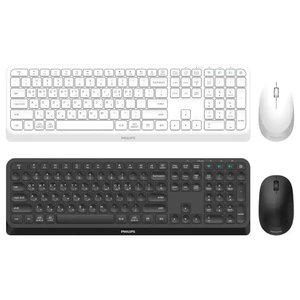 필립스 멀티 페어링 무선 키보드 마우스 세트 SPT6407