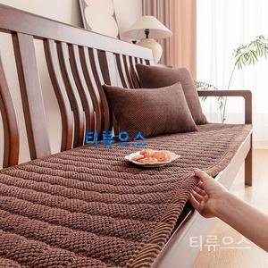 흙쇼파 토퍼 패드 방석 커버 매트 깔개 돌침대 사계절 소파 논슬립 순면 카우치 티류으