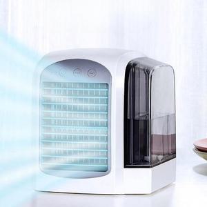 J2K 탁상용 냉풍기 저소음 LED 무드등 선풍기 아이방