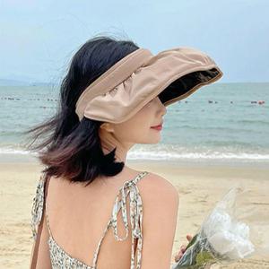 프릴밴드 롤업 선캡 자외선 차단 멀티 듀얼 썬바이저 헤어밴드 햇빛 차단 쉘 썬캡 5컬