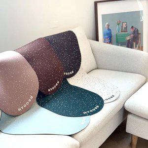 뽀담 규조토 모던 테라조 패턴 발매트 욕실 거실 주방 빠른흡수 트렌디 인테리어 매트