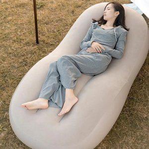 마운틴하이커 에어소파베드 캠핑 아웃도어 사무실 다장소사용 에어펌프 내장 SZK805