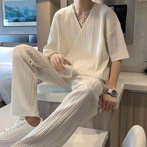 남자 개량 빈티지 삼베 흑룡포 한복 상의 오버핏 생활