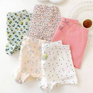 MIMO 여아/주니어 코튼 사각팬티 5매세트(228)