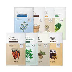 [스킨푸드][혜택가12,070원][10매]수분/보습 마스크팩 8종