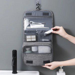 여행용 압축파우치 벽걸이 워시백 세면도구 파우치 방수 세면백