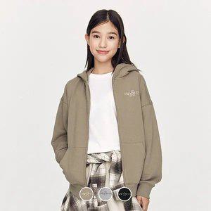 [지오다노주니어] 03025903 언브러시드 테리 후드 집업 가디건